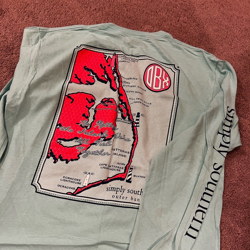 Simply Southern “Outer Banks” Women’s Long Sleeve T-Shirt